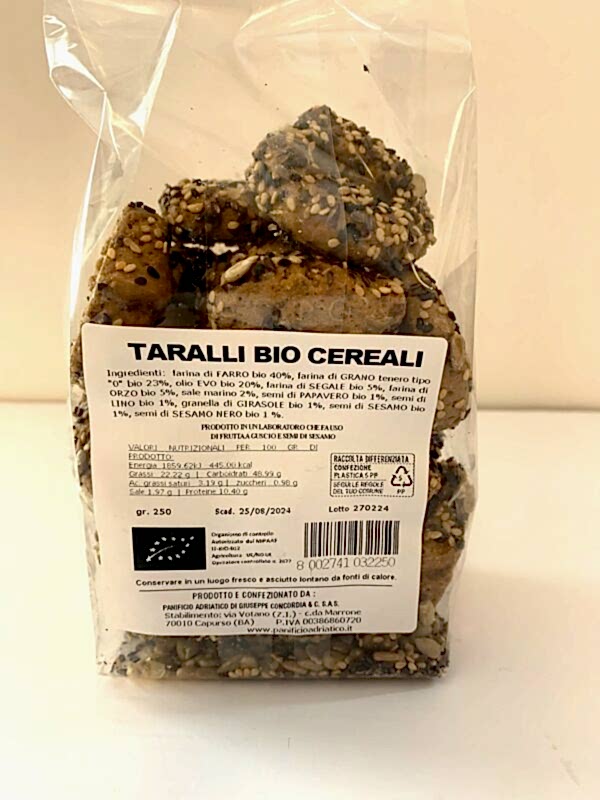 taralli bio cereali